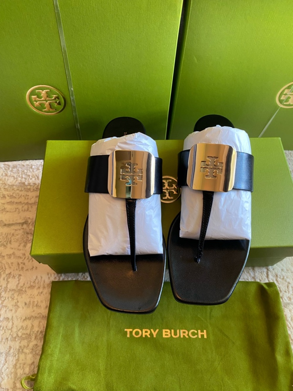 Tory Burch Georgia Sandals - Picture 3 of 9